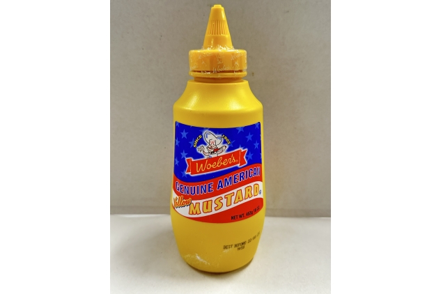 Woeber's Genuine American Yellow Mustard 453g