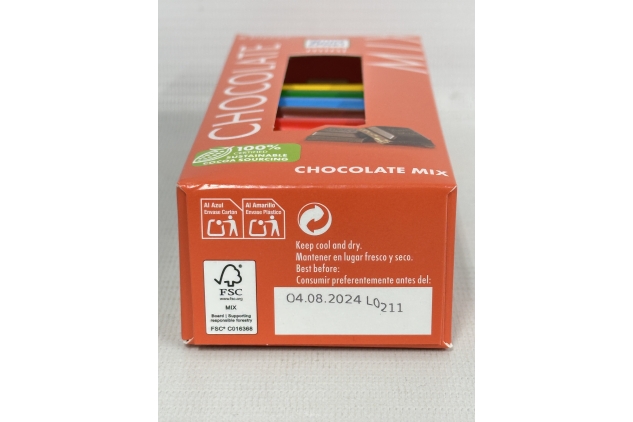 Ritter Sport Mini Colourful Tower Chocolate Mix 150g | BEST BEFORE DATE 04/08/2024