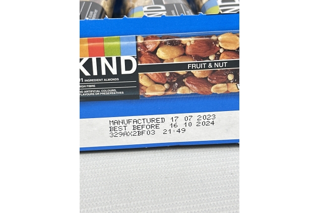 KIND Bars, Gluten Free Snack Bars, Fruit & Nut, High Fibre, Healthy Snack | 12 X 40g | Best Before Date 16/10/2024