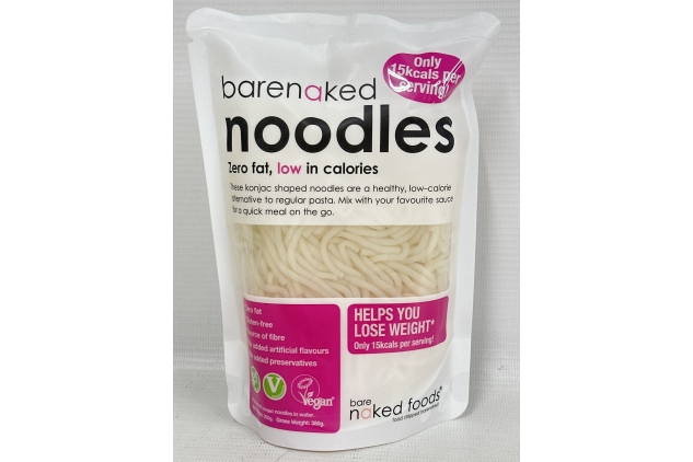 BareNaked Noodles, Healthy Low Calorie Pasta Alternative - Pack of 6 x 380g | Bulk Buy Deal | BBE 19/04/2025