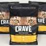 Crave Natural Grain Free Adult Dry Cat Food Turkey & Chicken 3x2.8kg | BBE 03/12/24