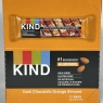 KIND Bars Dark Chocolate Orange Almond Flavour | Healthy Snack, High Fibre, Gluten Free | 24 x 40g