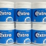 Extra Chewing Gum Tub, Sugar Free, Peppermint Flavour, 6 Packs of 60 Pieces