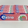 Extra Chewing Gum, Sugar Free, WATERMELON Flavour, Chewing Gum Bulk, 30 Packs of 10 Pieces