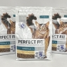 Perfect Fit Sterile Adult 1+ Complete Dry Cat Food for Adult Cats Aged 1+ Years, Rich in Chicken, 3 Bags (2.8 kg) BBE 01/12/2024