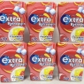 Extra Refreshers Strawberry Lemon Sugarfree Chewing Gum Bottle 30 Pieces (Pack of 6)