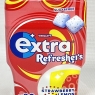 Extra Refreshers Strawberry Lemon Sugarfree Chewing Gum Bottle 30 Pieces (Pack of 6)