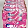 Extra Refreshers Bubblemint Sugar Free Chewing Gum Handy Box 7 Pieces (16 Pack)