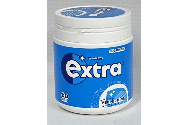 Wrigley's Extra Peppermint Chewing Gum 60 Pieces