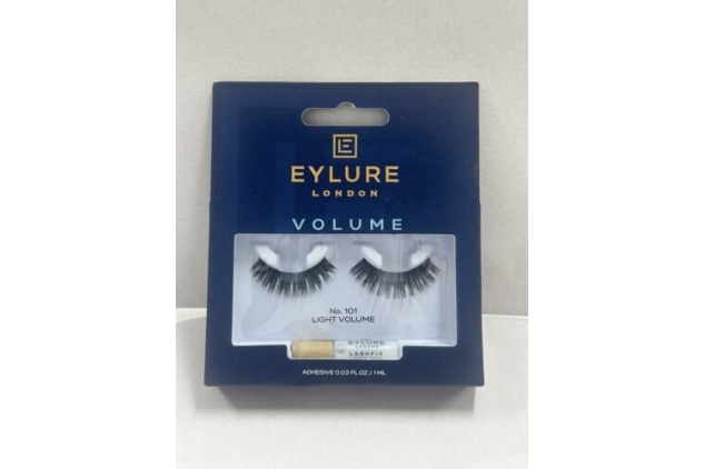 Eylure Volume Naturalites False Eyelashes (Adhesive Included) - 101 (6001115)