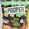 PROPERCHIPS Ghost Chilli & Yuzu Chickpea Chips, 30 x 30g | Best Before Date 28/11/2024