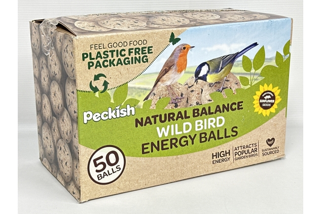 Peckish Natural Balance High Energy Fat Balls for Wild 80 g (Pack of 50)