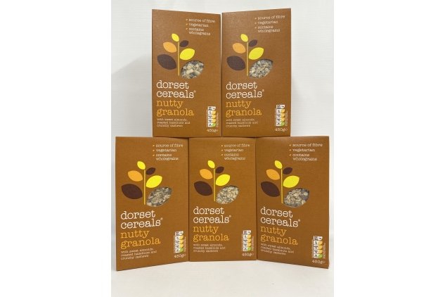 Dorset Cereals | Ultimate Nutty Granola 450g (Pack Of 5) BEST BEFORE DATE 23/09/2024