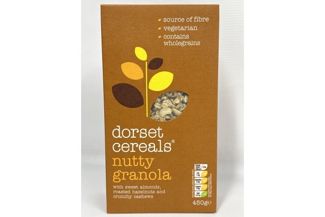 Dorset Cereals | Ultimate Nutty Granola 450g (Pack Of 5) BEST BEFORE DATE 23/09/2024