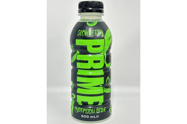 Prime Glowberry Flavour 500ml Hydration Drink | Best Before Date 31/08/2024