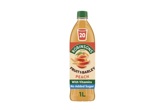 Robinsons Fruit & Barley Peach Squash 1 Litre