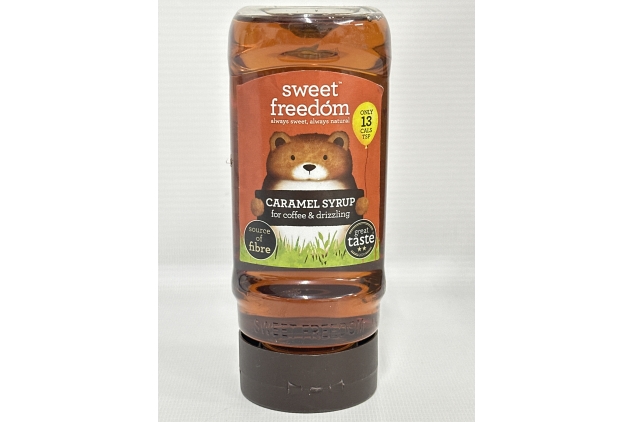 Sweet Freedom Caramel Syrup, 350g | Vegan | BBE 30/11/2024