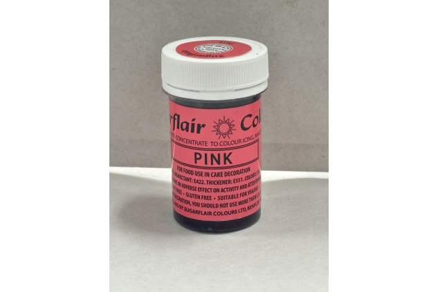 Sugarflair Spectral Pink Food Colouring Paste 25g