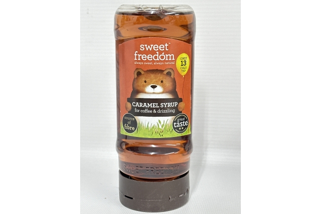 Sweet Freedom Caramel Syrup, 350g (Pack Of 3) Vegan | BBE 30/11/2024