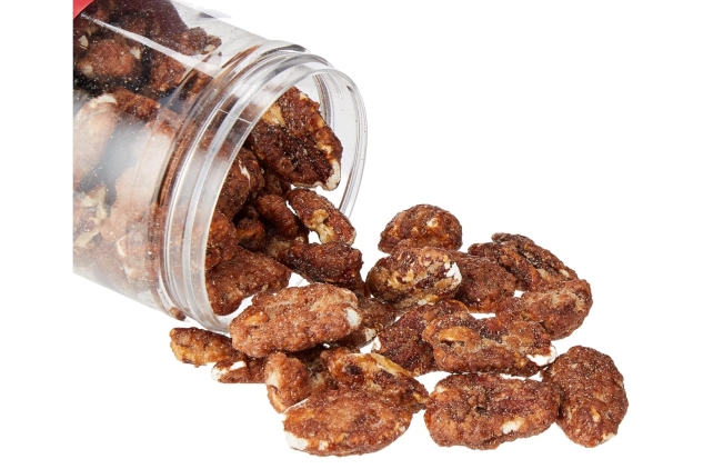 Rita Farhi Caramelised Salted Caramel Pecans in a Luxury Gift Jar 220 g | BEST BEFORE DATE 30/09/2024