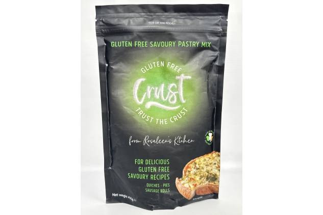 Gluten Free Shortcrust Pastry Mix by CRUST - Easy-To-Use Baking Mix for Savoury Quiches, Sausage Rolls & Meat Pies fresh from the Oven - Gluten Free Pie Crust - 450g - Makes 2 Large Quiches or Pies | BEST BEFORE DATE 11/10/2024