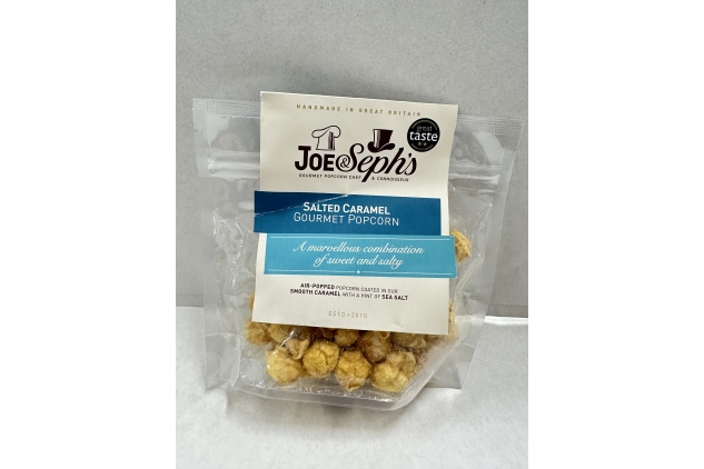 Joe & Seph's Salted Caramel Popcorn 30g Best Before 31/10/2024