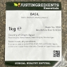 JustIngredients Essentials Basil, 1 kg | BEST BEFORE DATE 31/10/2024