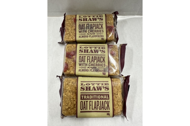 Lottie Shaw Bakery Flapjack 3 Pack Variety Set Best Before 21/08/2024