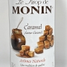 MONIN Premium Caramel Syrup 1L for Coffee and Cocktails. Vegan-Friendly, Allergen-Free, 100% Natural Flavours and Colourings