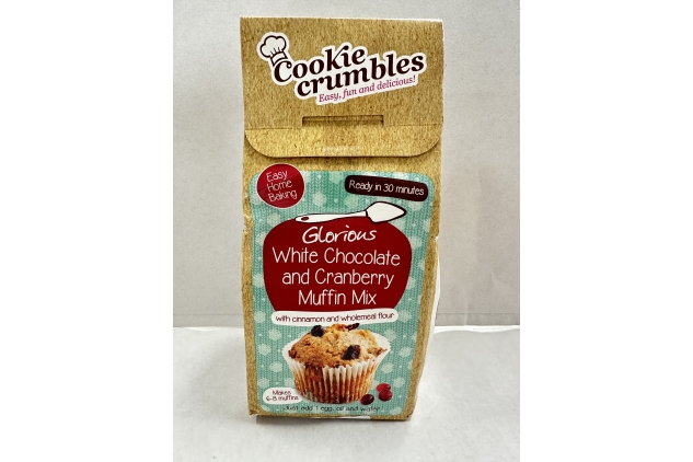 Cookie Crumbles Glorious White Chocolate & Cranberry Muffin Mix 251g