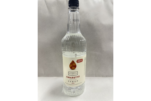 Simply Sugar Free Amaretto Syrup 1 Litre Best Before 30/10/2024