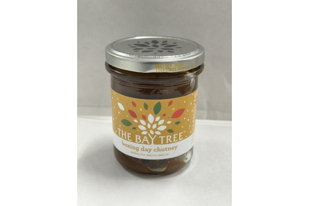 The Bay Tree Boxing Day Chutney Apricot Chutney with Coriander 195g Best Before 30/09/2024