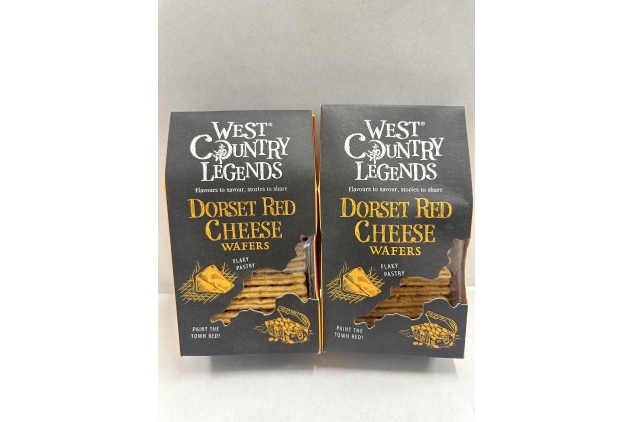 West Country Legends Dorset Red Cheese Wafers 2 X 80g