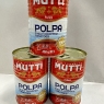 Mutti Finely Chopped Tomatoes 400 g (Pack of 3)