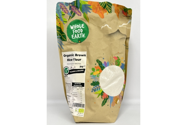 Organic Brown Rice Flour 2kg