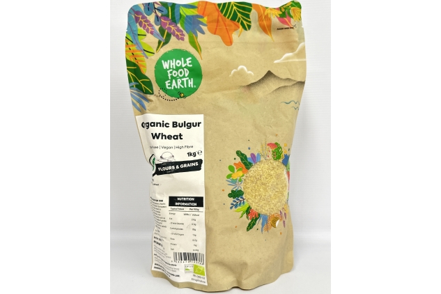 Organic Bulgur Wheat 1KG | Vegan | High Fibre