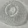 10 Pack | 10 oz Mini Glass Bowls 12cm Diamond Cut Glass Prep Bowls Stackable