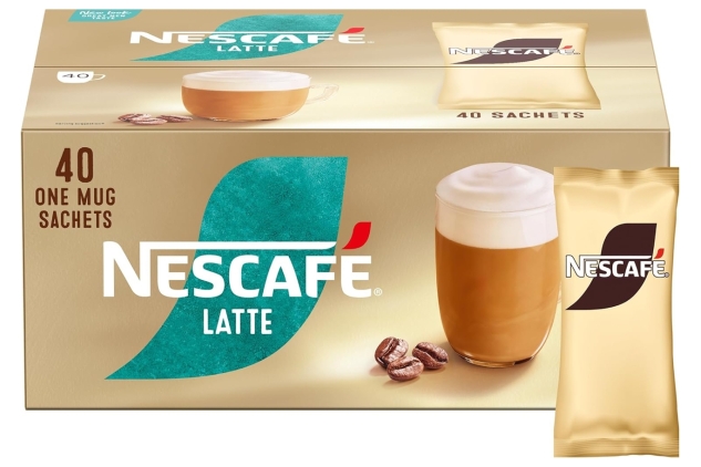 NESCAFE Latte Instant Coffee Sachets - 40 X 18G