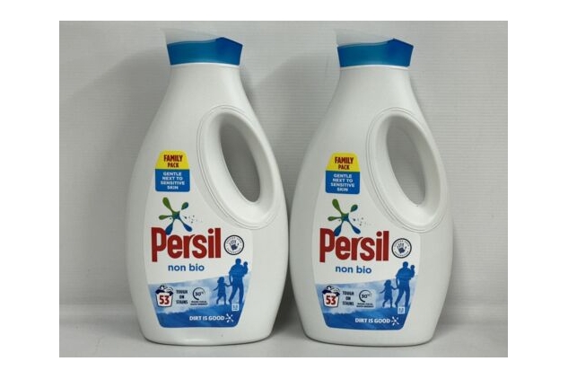 Persil Non-Bio Washing Liquid Detergent | 106 Washes | Family Pack | Bulk Buy Deal