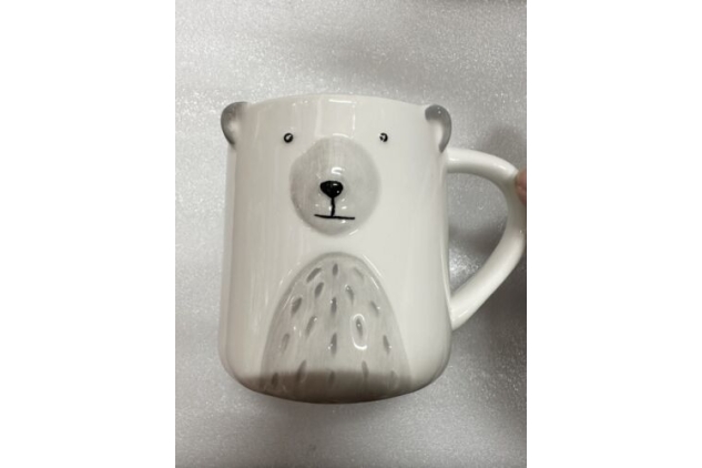 Polar Bear Mug Ceramic Mug White Christmas Mug