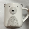 Polar Bear Mug Ceramic Mug White Christmas Mug