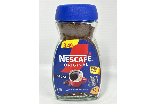 NESCAFE Original Decaf Instant Coffee (Pack of 6) 95g | Full and Bold Flavour | BBE 30/11/2025