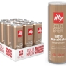 illy Cold Brew Coffee LATTE MACCHIATO | Ready to Drink 250ml | Pack of 12