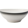 Mikasa Swirl Ombre Cereal Bowl In Graphite 2 Pack