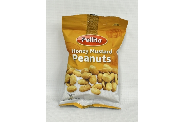 Pellito Honey Mustard Peanuts 50g Best Before 03/10/2024