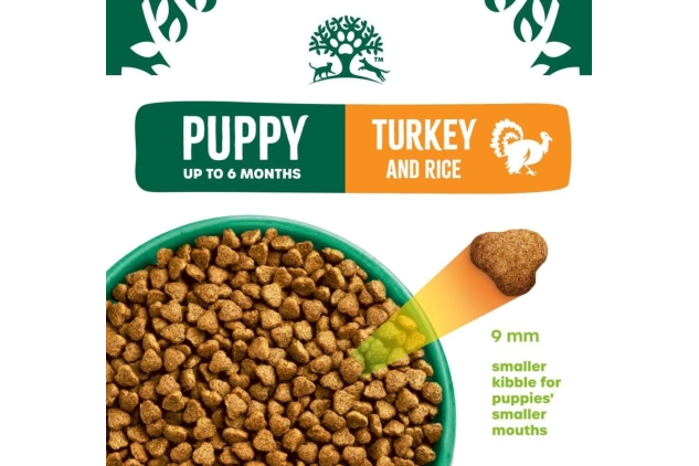 James Wellbeloved Complete Dry Puppy Food Turkey and Rice, 2 kg | BEST BEFORE DATE 16/09/2024