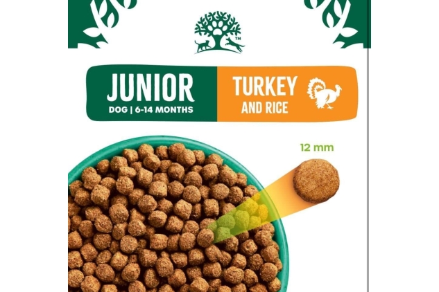 James Wellbeloved Junior Turkey & Rice 2 kg Bag, Hypoallergenic Dry Dog Food | BEST BEFORE DATE 20/07/2024