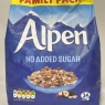 Alpen Muesli No Added Sugar, 1.1kg | Swiss Style Muesli | Blend of Wholegrain, Oats & Wheat | Family Pack | Full of Nuts | Great Value | Rich in Ingredients | Best Before Date 15/11/2024