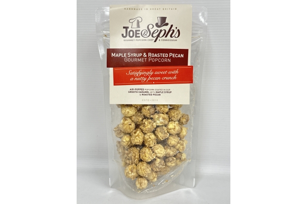 Joe & Seph's Maple Syrup & Roasted Pecan Gourmet Popcorn (1 X 80g) BEST BEFORE DATE 31/10/2024