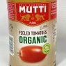 Mutti Organic Peeled Tomatoes 400g (Pack of 12) BEST BEFORE DATE 31/08/2024